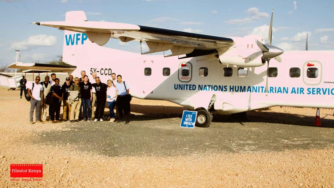 IOAC held its regular meeting in Nairobi and visited WFP operations in East Kenya (Dadaab and Wajir). Photo: FilmAid Kenya