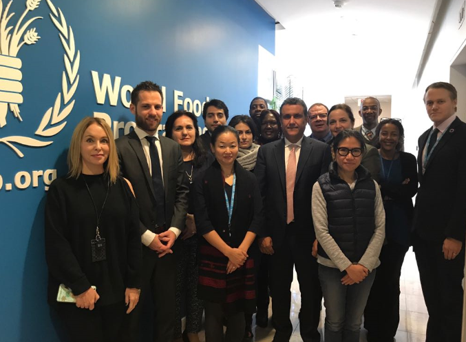 Photo Credit: Mr. Steve Taravella, Senior Spokesperson for WFP NY Office