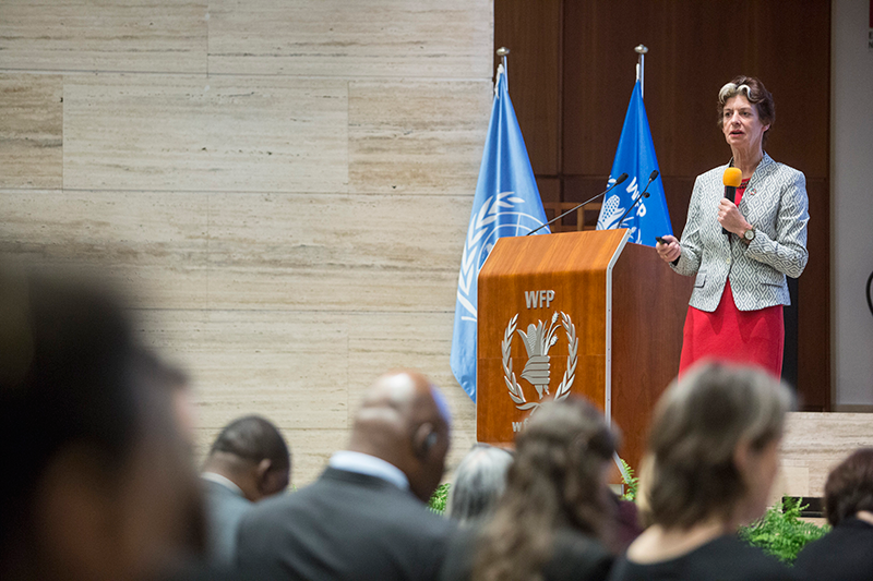 Side event co-hosted by Scaling Up Nutrition (SUN) Movement, with WFP Division of Nutrition: Experience from SUN Countries - Photo Credit: WFP/Giulio Napolitano