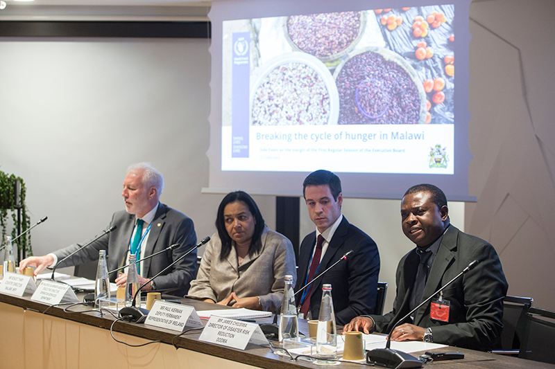 Side event hosted by the Johannesburg Regional Bureau on “Breaking the cycle of hunger in Malawi”. - Photo Credit: WFP/Giulio Napolitano
