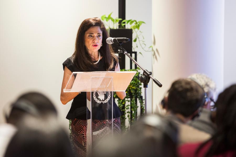 Side event sponsored by WFP Policy and Programme Division and Nutrition Division on South-South and Triangular Cooperation (SSTC) as driver for SDG 2. Photo Credit: WFP/Giulio Napolitano