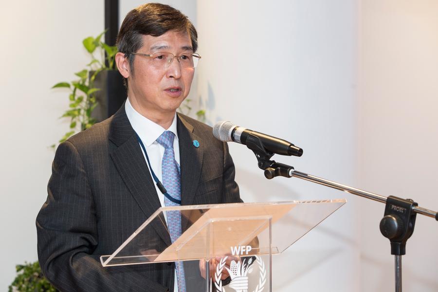 Side event sponsored by WFP Policy and Programme Division and Nutrition Division on South-South and Triangular Cooperation (SSTC) as driver for SDG 2. Photo Credit: WFP/Giulio Napolitano