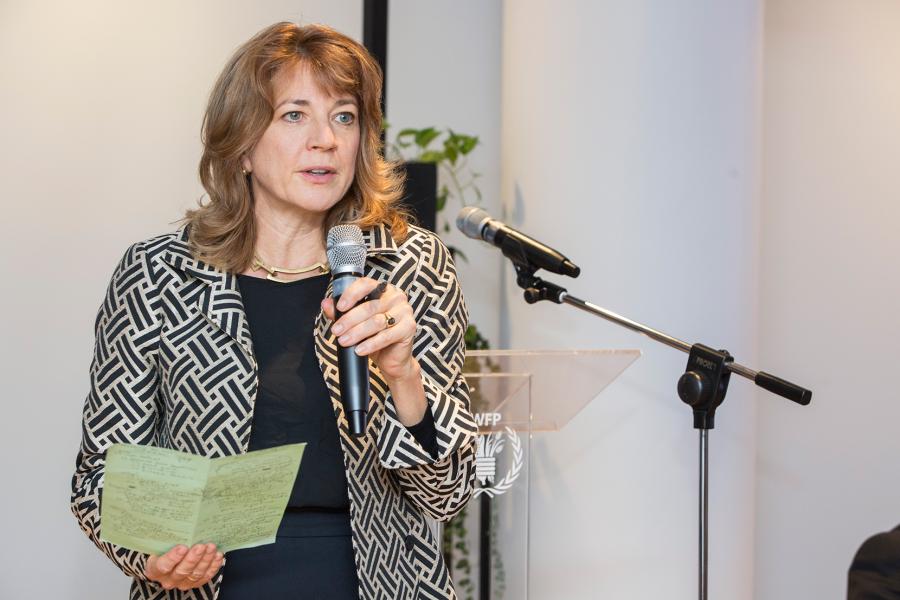 Side event sponsored by WFP Policy and Programme Division and Nutrition Division on South-South and Triangular Cooperation (SSTC) as driver for SDG 2. Photo Credit: WFP/Giulio Napolitano