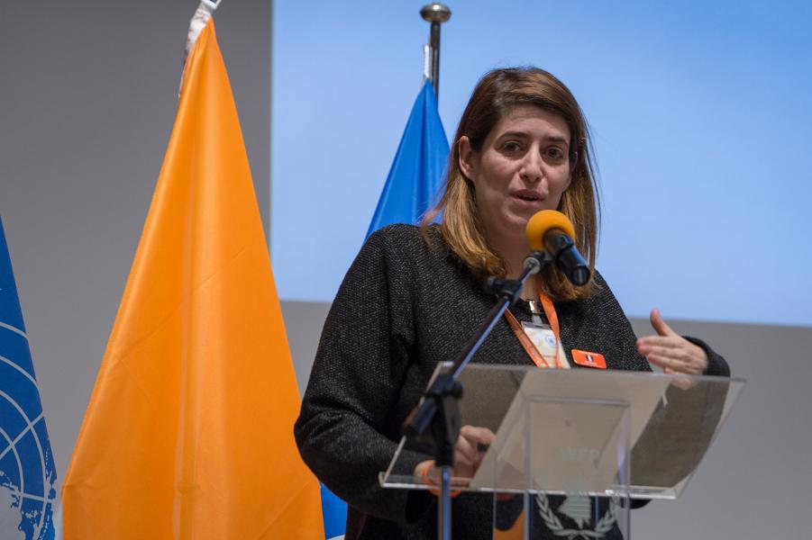 Spain and WFP Gender Division-sponsored side event on Sharing experiences in the fight against gender-based violence in humanitarian and food insecurity contexts. Photo Credit: WFP/Giulio D'Adamo