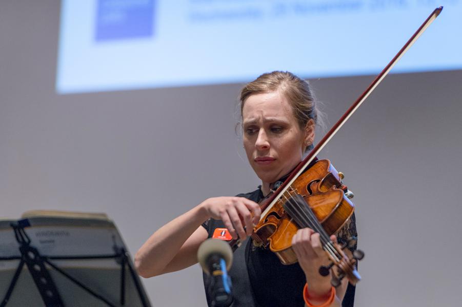 Spain and WFP Gender Division-sponsored side event on Sharing experiences in the fight against gender-based violence in humanitarian and food insecurity contexts. Photo Credit: WFP/Giulio D'Adamo