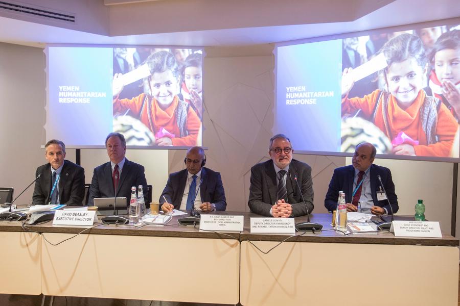 Key Emergency Updates: Update on Staying Ahead of the Curve in the Response to the Humanitarian Crisis in the Democratic Republic of the Congo and Update on the IPC results and the humanitarian response in Yemen. Photo Credit: WFP/Giulio Napolitano