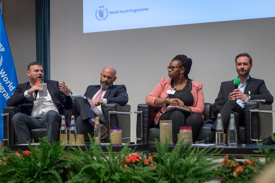 Side event sponsored by WFP East and Central Africa Regional Bureau and Global Post-Harvest Knowledge and Operations Centre on Zero Food Loss Initiative. Photo Credit: WFP/Giulio D'Adamo
