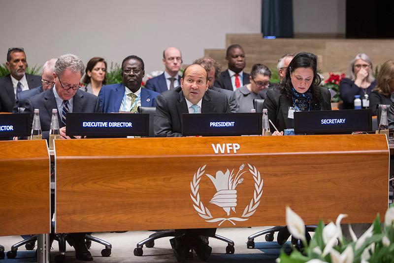 Monday morning session. Photo Credit: WFP/Giulio Napolitano