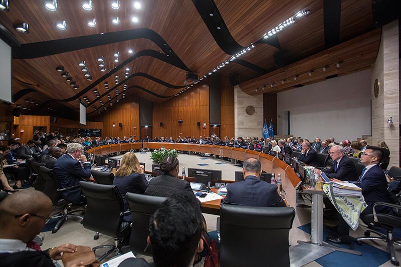 Monday morning session. Photo Credit: WFP/Giulio Napolitano