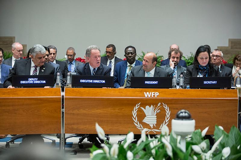 Monday morning session. Photo Credit: WFP/Giulio Napolitano