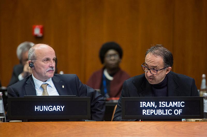 Monday morning session. Photo Credit: WFP/Giulio Napolitano