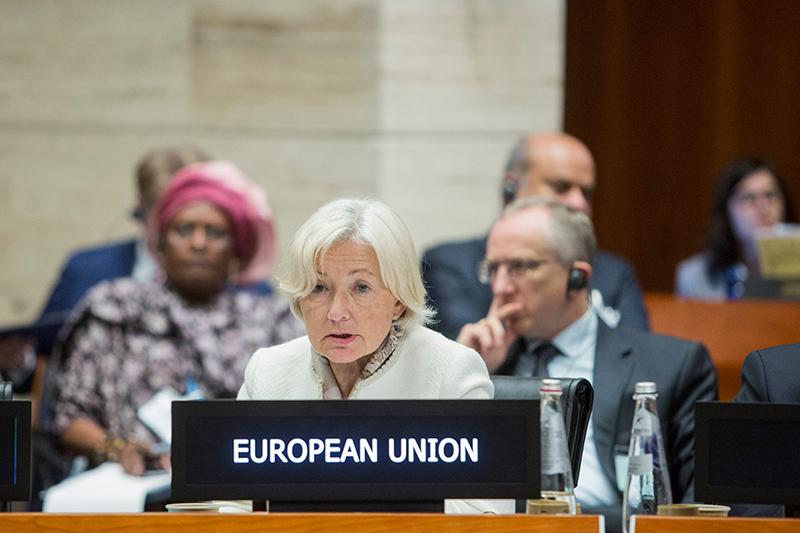 Monday morning session. Photo Credit: WFP/Giulio Napolitano