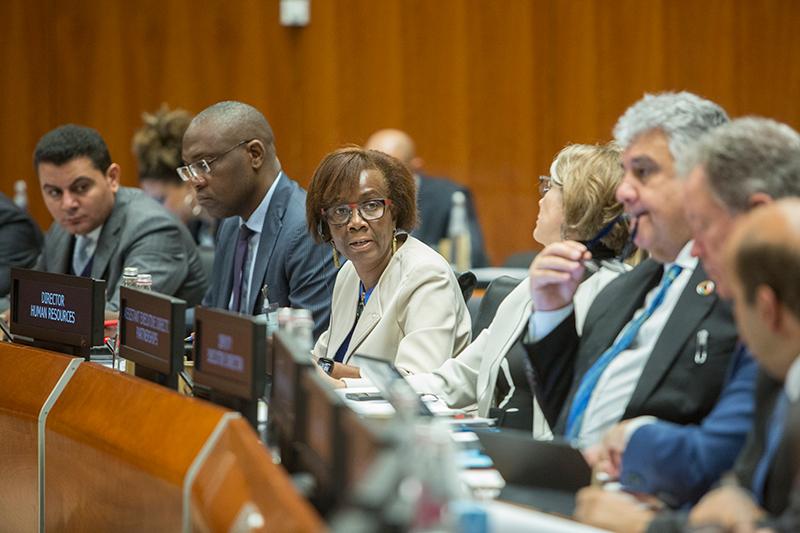 Tuesday morning session. Photo Credit: WFP/Giulio Napolitano