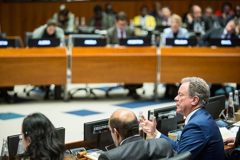 Tuesday morning session. Photo Credit: WFP/Giulio Napolitano