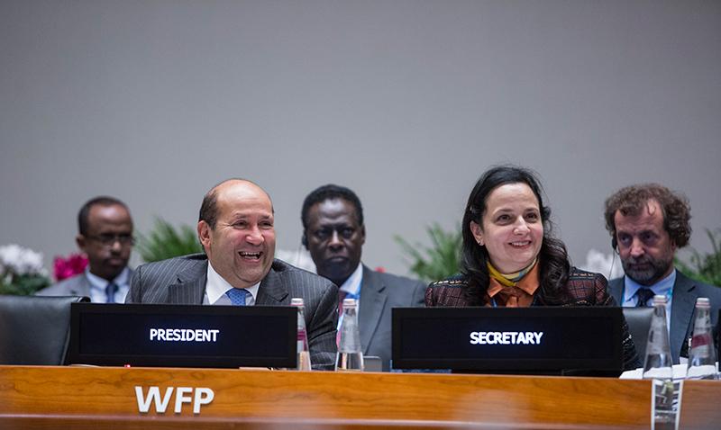 Tuesday afternoon session. Photo Credit: WFP/Giulio Napolitano