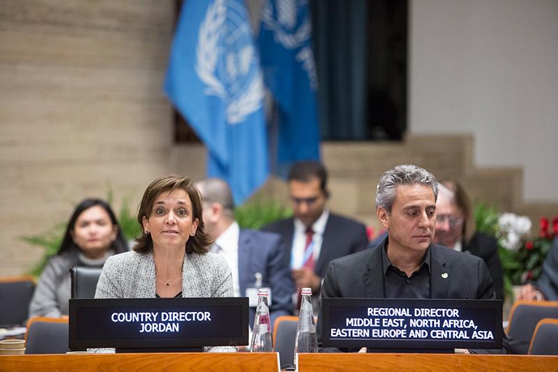 Tuesday afternoon session. Photo Credit: WFP/Giulio Napolitano