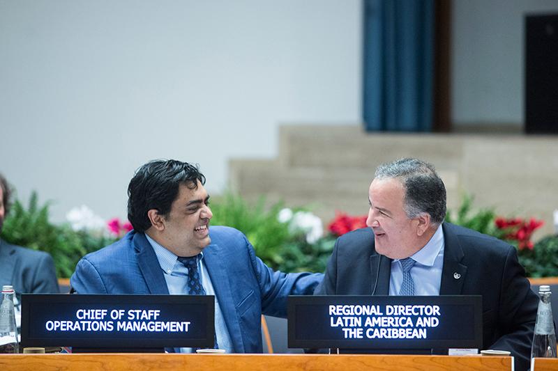 Tuesday afternoon session. Photo Credit: WFP/Giulio Napolitano