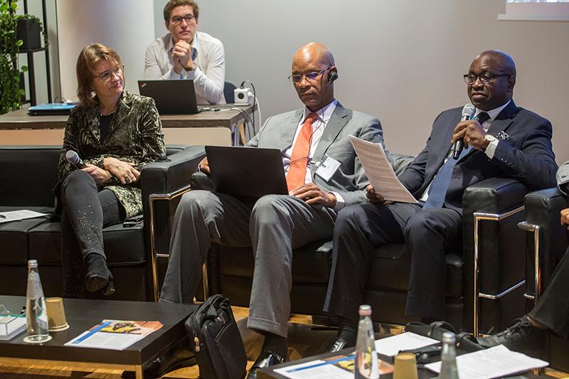 Netherlands and Private Partnerships and Fundraising Division side event Partnering for Impact: the WFP – DSM Story. Photo Credit: WFP/Giulio Napolitano