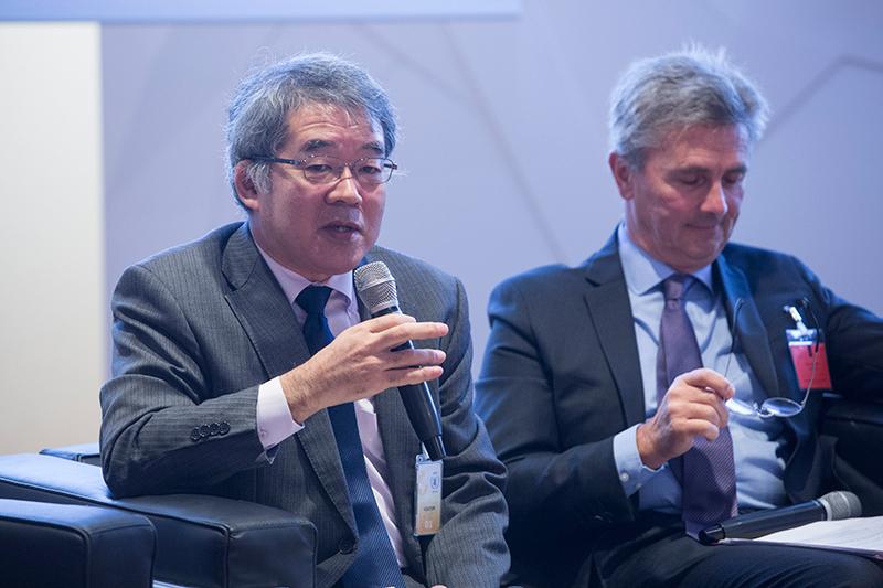 Luxembourg side event, with the support of Mozambique, the Nippon Electric Company (NEC) Corporation and the WFP Technology Division: Data Responsibility in Humanitarian Action in the Digital Era. Photo Credit: WFP/Giulio Napolitano