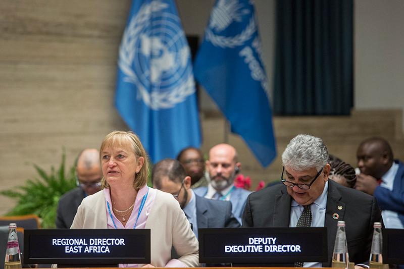 Thursday morning session. Photo Credit: WFP/Giulio Napolitano