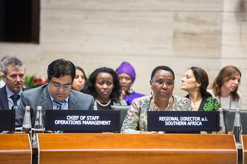 Thursday morning session. Photo Credit: WFP/Giulio Napolitano