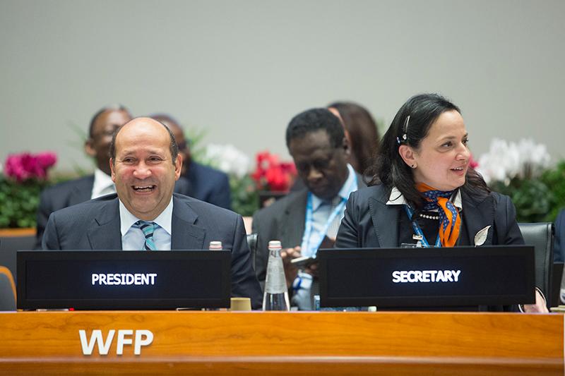 Thursday morning session. Photo Credit: WFP/Giulio Napolitano
