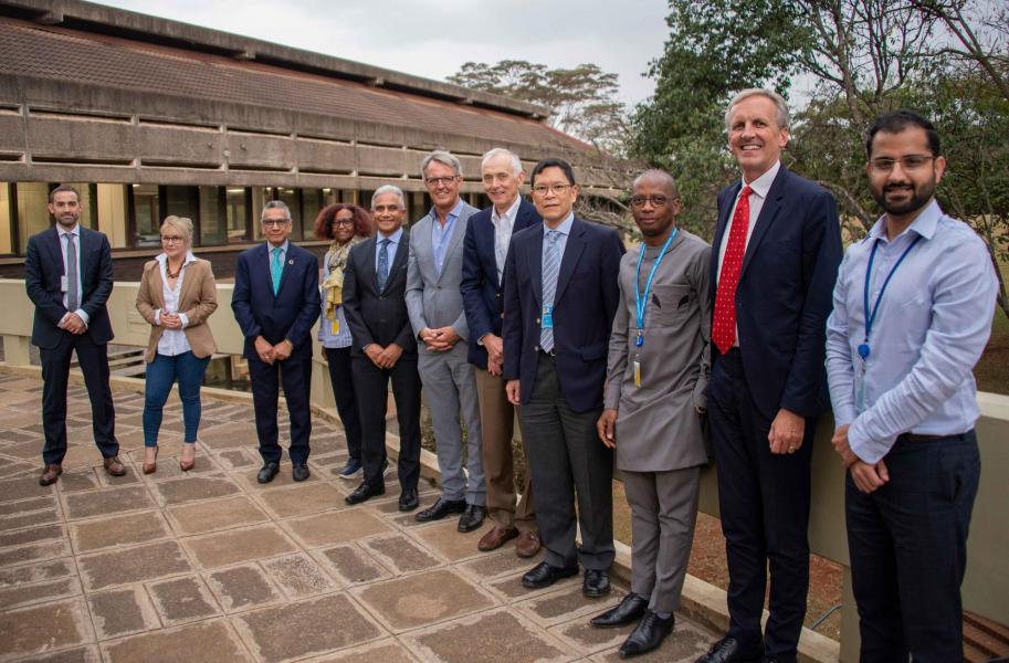 IOAC met with colleagues and senior management in the Regional Bureau office in Nairobi