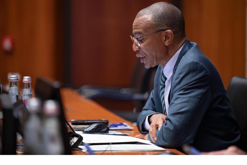 Side Event (Virtual on zoom) - The work of the Regional Centre of Excellence against Hunger and Malnutrition (CERFAM) in leveraging good practices to accelerate zero hunger. Mr. Chris Nikoi, Regional Director for West Africa. Photo: WFP/Rein Skullerud