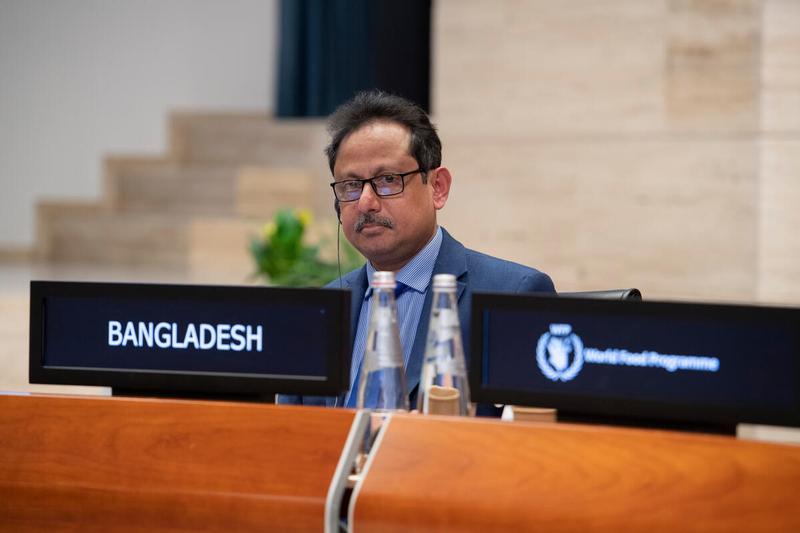 Caribbean multi-country strategic plan (2022–2026)  Mr. Manash Mitra, Alternate Permanent Representative of Bangladesh. Photo: WFP/Rein Skullerud