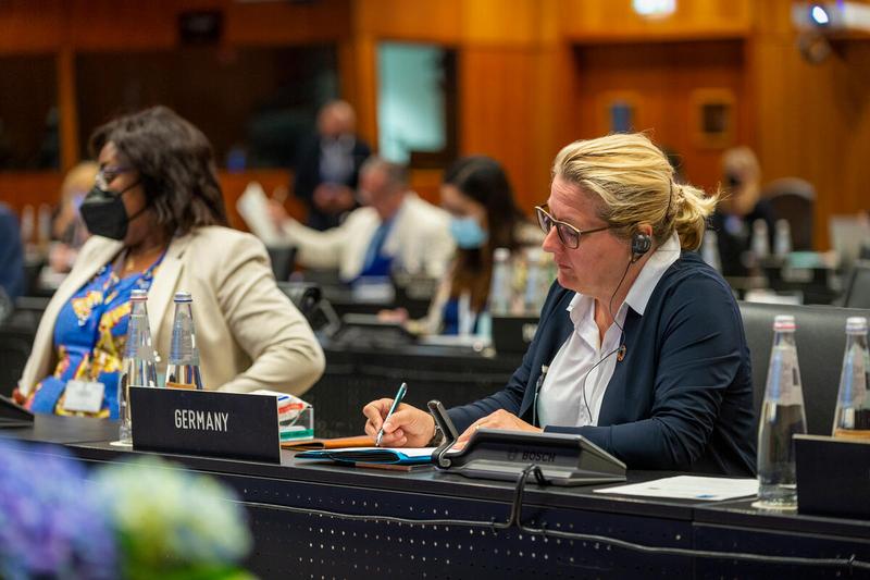 H.E. Ms. Svenja Schulze, Federal Ministry for Economic Cooperation and Development. Photo: WFP/Giulio d'Adamo