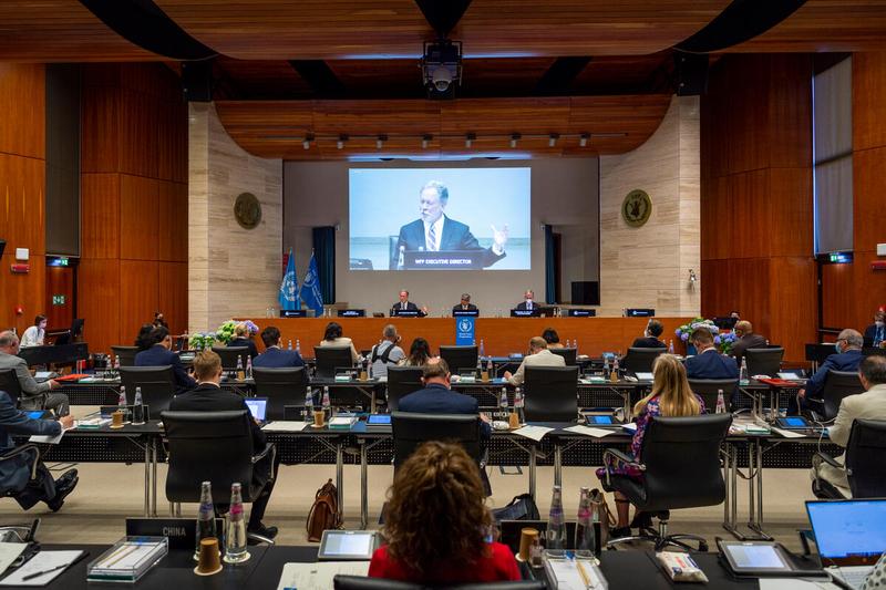 Opening remarks by Mr. David Beasley, United Nations World Food Programme Executive Director. Photo: WFP/Giulio d'Adamo