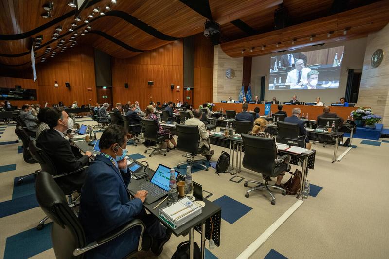 Intervention by H.E. Carlos B. Cherniak, Ambassador of Argentina. Photo: WFP/Massimo Tartaglia