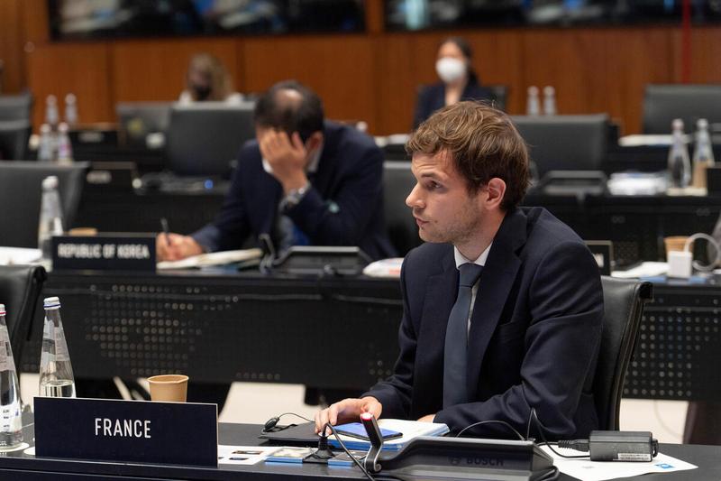 Southern Africa Portfolio  Presentation by Ms. Francesca Francesca Erdelmann WFP Country Director Zimbabwe  Intervention by the delegation of France  Photo: Rein Skullerud