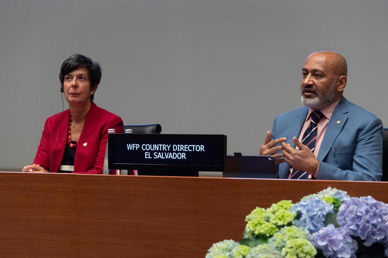 Southern Africa Portfolio  Presentation by Mr. Riaz Lodhi, Country Director, El Salvador  Photo: Rein Skullerud