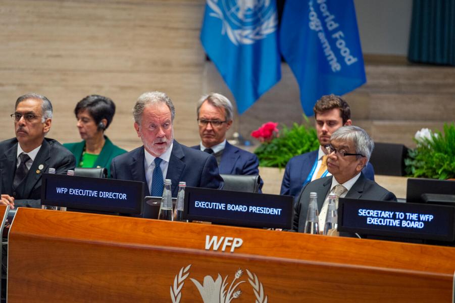Opening remarks by Mr. David Beasley, United Nations World Food Programme Executive Director. Second Regular Session of the Executive Board (EB.2/2022).