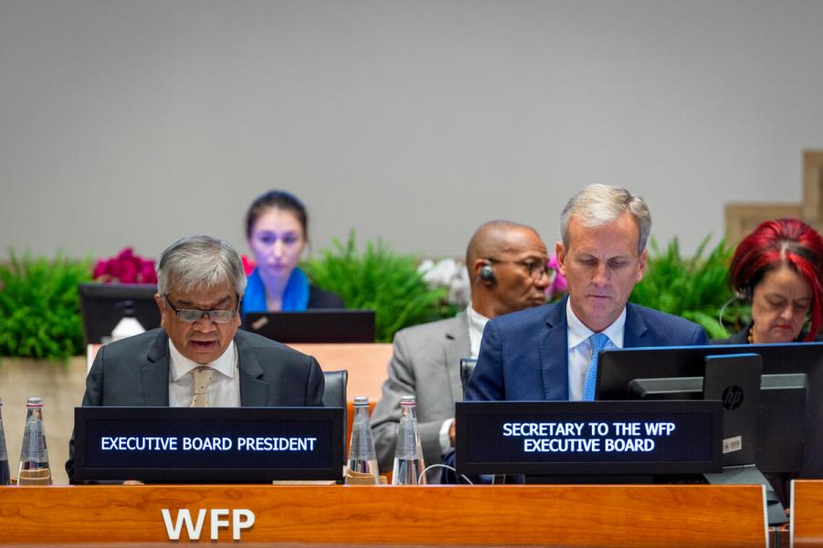 Intervention by H.E. Md. Shameem Ahsan, President of the WFP Executive Board 2022 Second Regular Session of the Executive Board (EB.2/2022).