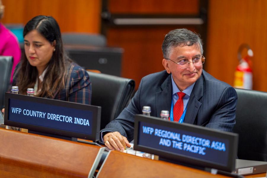 Intervention by Mr. Bishow Parajuli, WFP Country Director (India). Second Regular Session of the Executive Board (EB.2/2022).