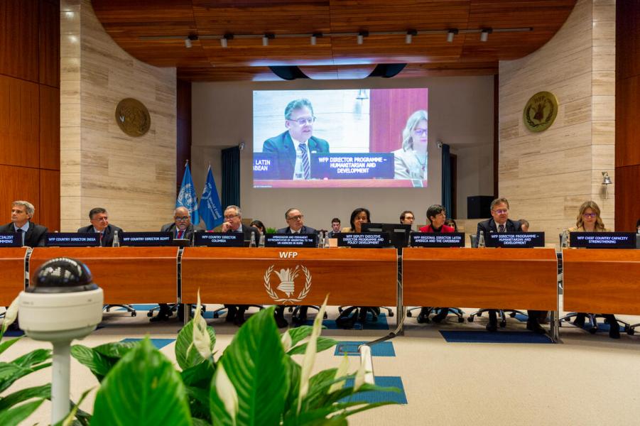 Intervention by Mr. David Kaatrud, WFP Director Humanitarian and Development Division, during the "Country Capacity Strengthening" Side event on the margins of the Second Regular Session of the Executive Board (EB.2/2022).