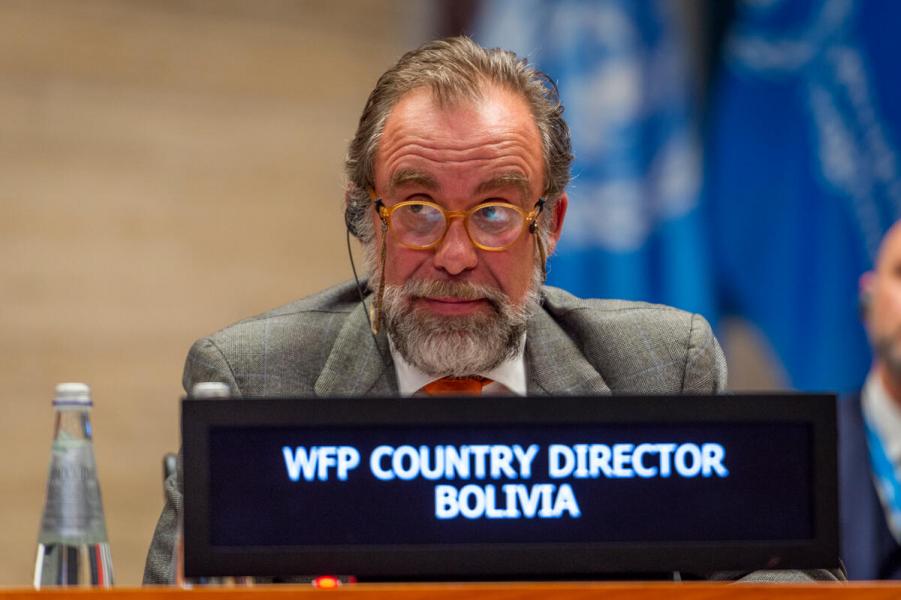 Intervention by Mr. Alejandro Lopez-Chicheri, WFP Country Director (Bolivia).