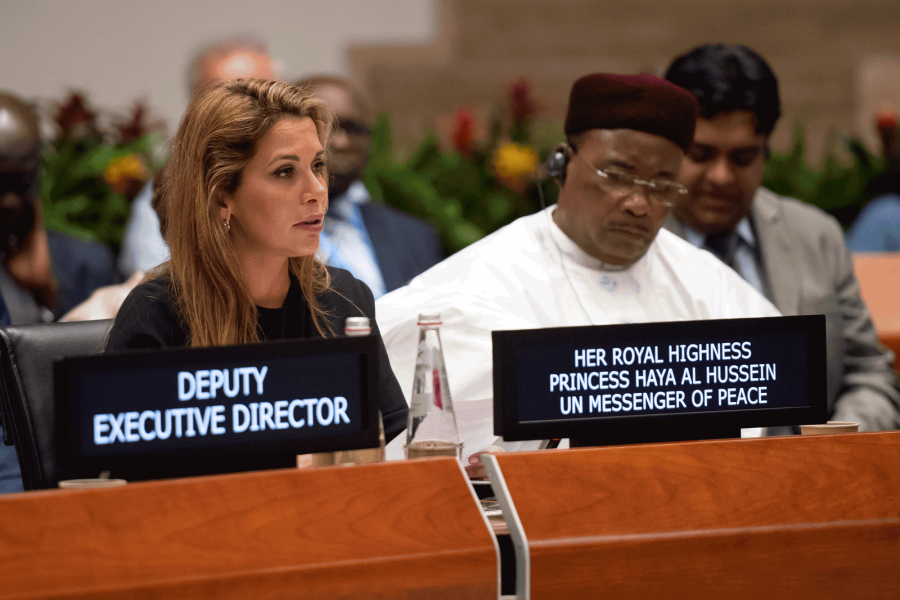 HRH Princess Haya Bint Al Hussein’s official photo