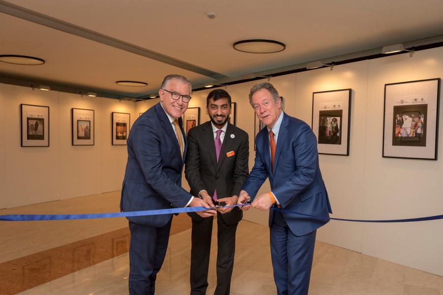 United Arab Emirates-sponsored “Year of Zayed” Centenary Photographic Exhibition. Photo Credit: WFP/Giulio D'Adamo